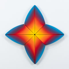 42 x 42 cm Kaleidoscope Blue Starlet