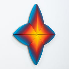 42 x 42 cm Kaleidoscope Blue Starlet