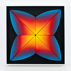 42 x 42 cm Kaleidoscope Blue Starlet