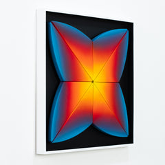 42 x 42 cm Kaleidoscope Blue Starlet